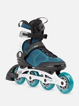 Коньки роликовые ALEXIS 84 BOA W Teal/White