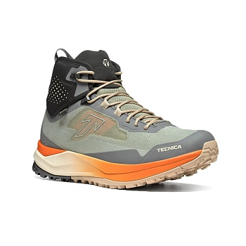 Ботинки мужские Tecnica SPARK S MID GTX MS GREEN-BR ORANGE