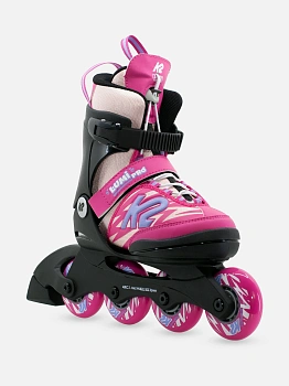 Коньки роликовые LUMI PRO JR Pink