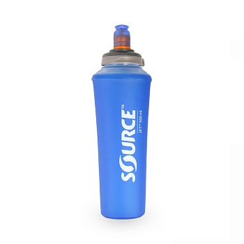 Питьевая складная бутылка Jet foldable bottle 0,5L Blue