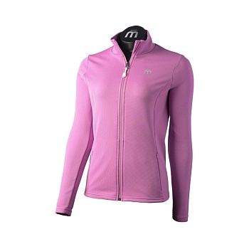 Кофта женская Mico W Half Neck Full Zip Shirt Warm Control Violet