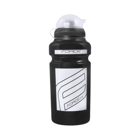 ФЛЯГА bottle FORCE "F" 0,5 l Black/white printing