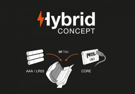 фонарь налобный hybrid concept