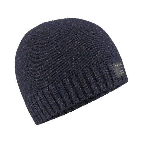 ШАПКА SALEWA WOOLEN BEANIE Navy Blazer Melange