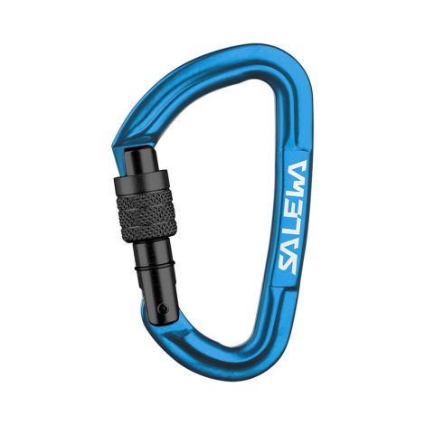 SALEWA HOT G3 SCREW CARABINER blue