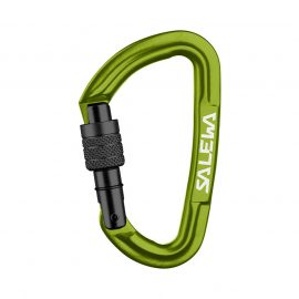 карабин SALEWA HOT G3 SCREW CARABINER green