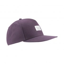 SALEWA PUEZ CANVAS FLAT CAP dark purple