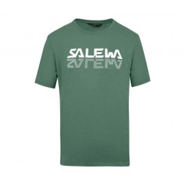 SALEWA REFLECTION DRY M T-SHIRT raw green melange
