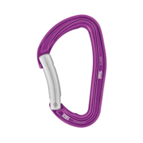 КАРАБИН ДЛЯ ОТТЯЖЕК PETZL DJINN BENT GATE Violet