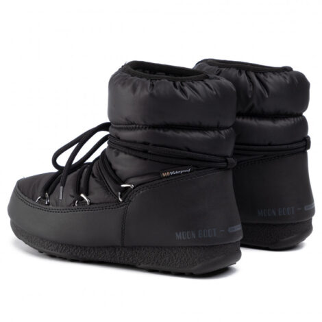 женские ботинки MOON BOOT LOW NYLON WP 2 black 24009300