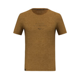 ФУТБОЛКА МУЖСКАЯ SALEWA EAGLE EITD AM M T-SHIRT Golden brown