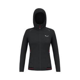 КУРТКА ЖЕНСКАЯ SALEWA PEDROC PL W HOOD JKT Black out