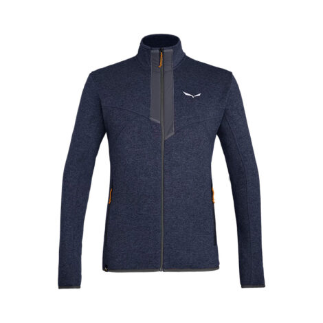 КОФТА МУЖСКАЯ SALEWA ROCCA 2 PL M FZ Blue navy blazer melange