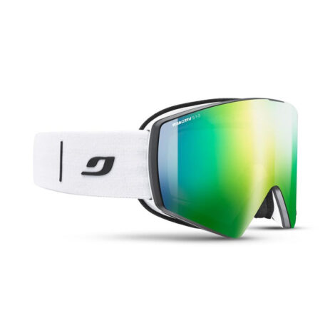 ГОРНОЛЫЖНАЯ МАСКА JULBO RAZOR EDGE Black / White RV 1-3 High Contrast+green flach