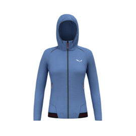 КУРТКА ЖЕНСКАЯ SALEWA PEDROC PL W HOOD JKT Morning blue