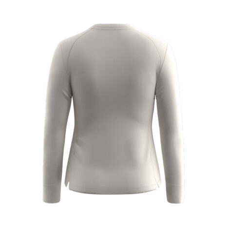 ФУТБОЛКА ЖЕНСКАЯ SALEWA PUEZ DRY W L/S T-SHIRT TEE Oatmeal — изображение 2