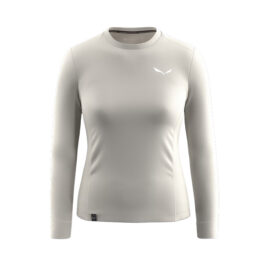 ФУТБОЛКА ЖЕНСКАЯ SALEWA PUEZ DRY W L/S T-SHIRT TEE Oatmeal