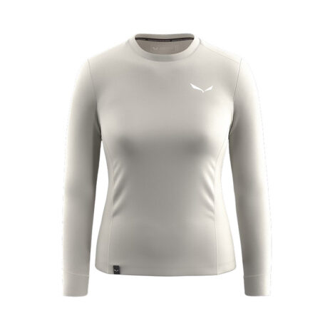 ФУТБОЛКА ЖЕНСКАЯ SALEWA PUEZ DRY W L/S T-SHIRT TEE Oatmeal