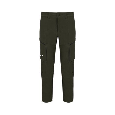 ШТАНЫ МУЖСКИЕ SALEWA PUEZ DST M CARGO PNT Dark olive