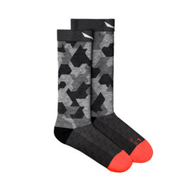 НОСКИ SALEWA PEDROC CAMO AM W CREW SK Black out