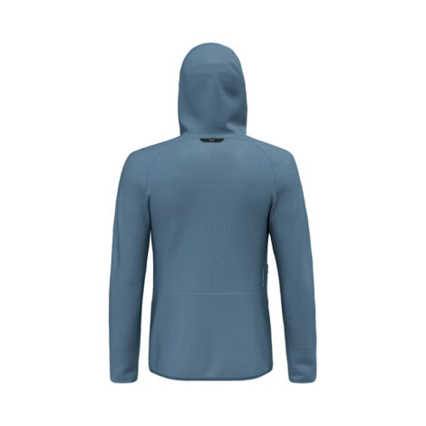 КОФТА МУЖСКАЯ SALEWA PUEZ WAFFLE HYBRID PL HOODY M JKT Java blue — изображение 2