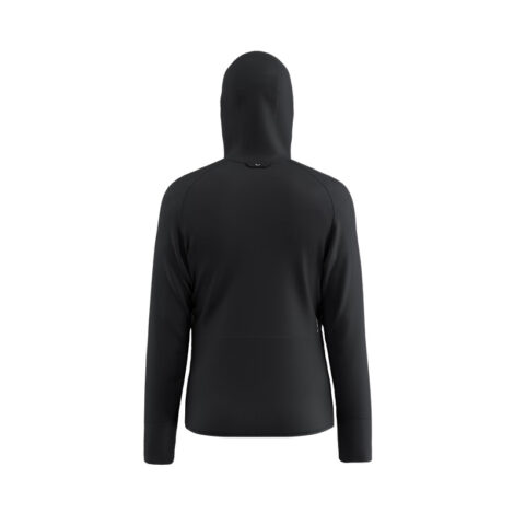 КОФТА МУЖСКАЯ SALEWA PUEZ WAFFLE HYBRID PL HOODY M JKT Black out — изображение 2