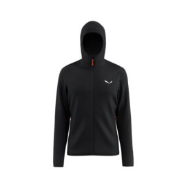 КОФТА МУЖСКАЯ SALEWA PUEZ WAFFLE HYBRID PL HOODY M JKT Black out