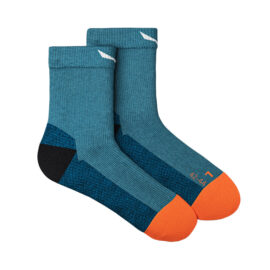 НОСКИ SALEWA MTN TRAINER AM QRT SOCK Cendre blue