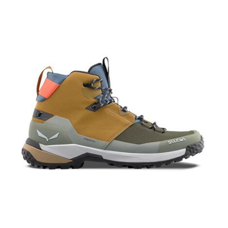 БОТИНКИ SALEWA MS PUEZ 2 MID PTX Golden brown/shadow — изображение 2
