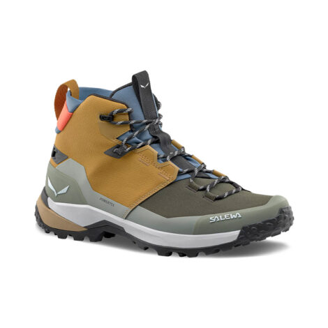 БОТИНКИ SALEWA MS PUEZ 2 MID PTX Golden brown/shadow