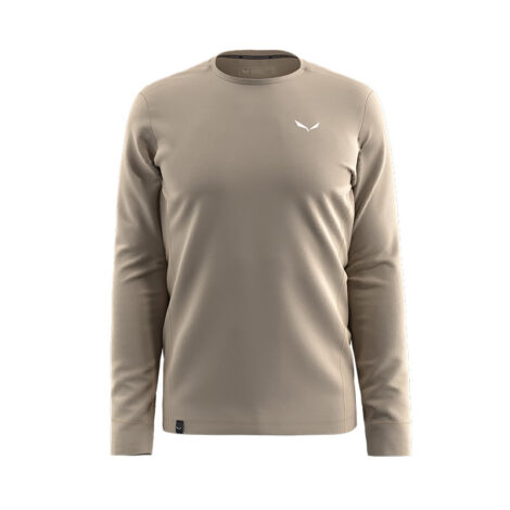 ФУТБОЛКА МУЖСКАЯ SALEWA PUEZ DRY M TEE L/S Quicksand