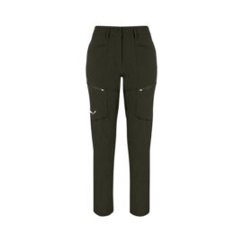 ШТАНЫ ЖЕНСКИЕ SALEWA PUEZ DST W CARGO PNT Dark olive
