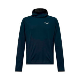 ФУТБОЛКА МУЖСКАЯ SALEWA PUEZ SUN M HOODY JKT Navy blazer