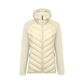 КУРТКА ЖЕНСКАЯ SALEWA FANES SARNER/DWN HYBRID W JKT Oatmeal