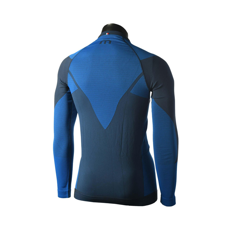 ТЕРМОБЕЛЬЕ МУЖСКОЕ MICO MLS ROUND NECK SHIRT WARM CONTROL Piombo — изображение 3