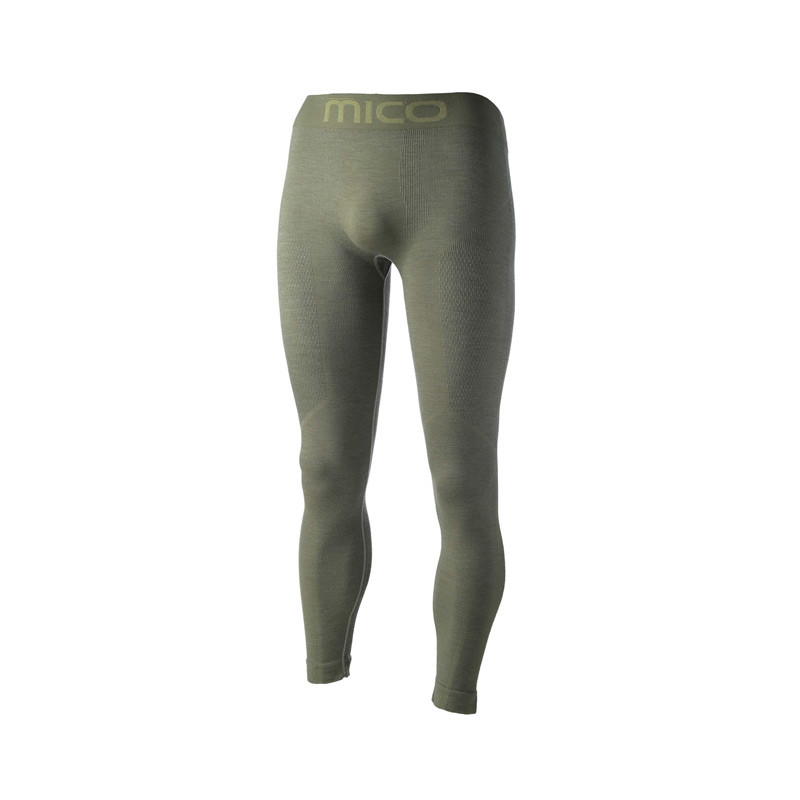 ТЕРМОБЕЛЬЕ МУЖСКОЕ MICO ML TIGHT PNT SUPERTERMO MERINO Verde Militare
