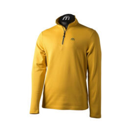 КОФТА МУЖСКАЯ MICO WARM CONTROL M HALF NECK ZIP Mustard
