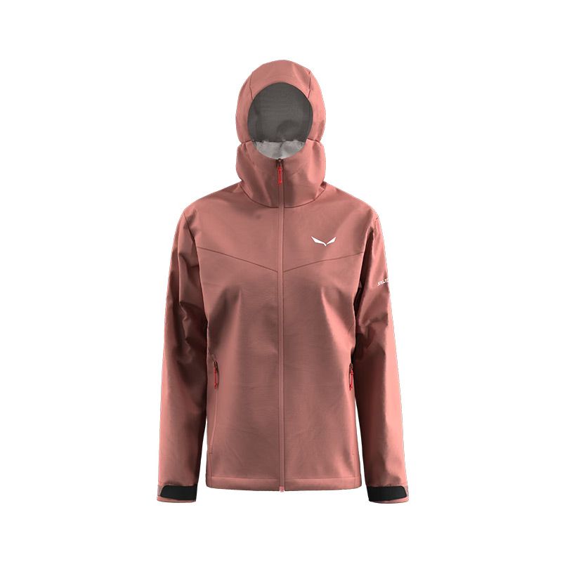 КУРТКА ЖЕНСКАЯ SALEWA PUEZ 2.5L PTX W JKT Desert Pink