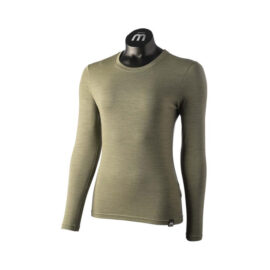 ФУТБОЛКА ЖЕНСКАЯ MICO WLS ROUND NECK WARM CONTROL Moss Green