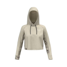 КОФТА ЖЕНСКАЯ SALEWA LAVAREDO HEMP W CROP T-SHIRT Oatmeal