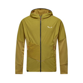 КУРТКА МУЖСКАЯ SALEWA PEDROC PL M HOODY WIND JKT Olive oil