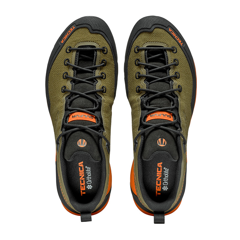 КРОССОВКИ МУЖСКИЕ TECNICA SULFUR GTX MS DARK OLIVE-BURNT ORANGE — изображение 4